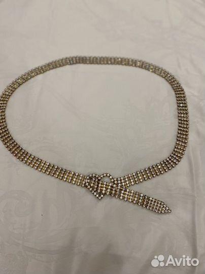 Пояс из страз