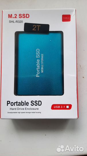 Внешний SSD накопитель 2 тб
