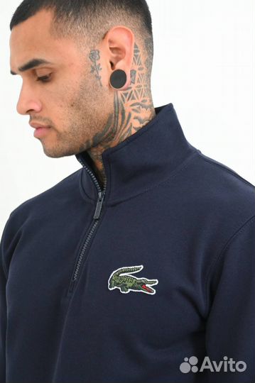 Кофта на полузамке мужская Lacoste