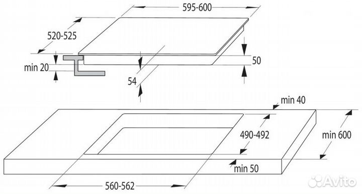 Индукционная стеклокерамич. панель Gorenje IT646or