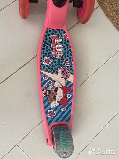 Самокат детский трехколесный бу