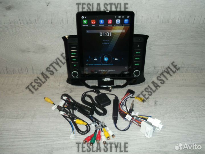 Магнитола LADA X-ray Tesla Android GPS WiFi