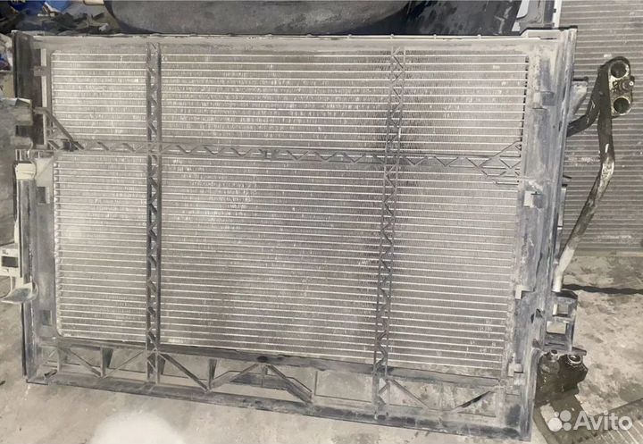 Кассета радиаторов Мерседес W221, W216 рестайлинг