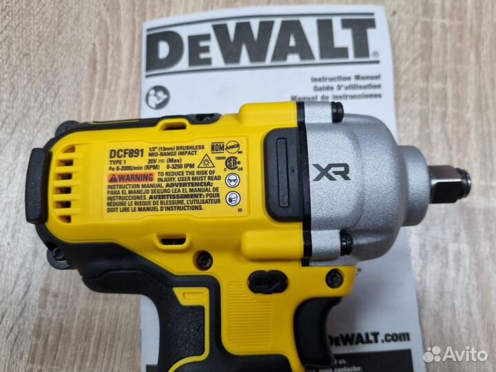 Гайковерт Dewalt 20V DCF891B 1/2