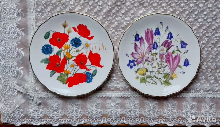 Тарелки настенные Англия