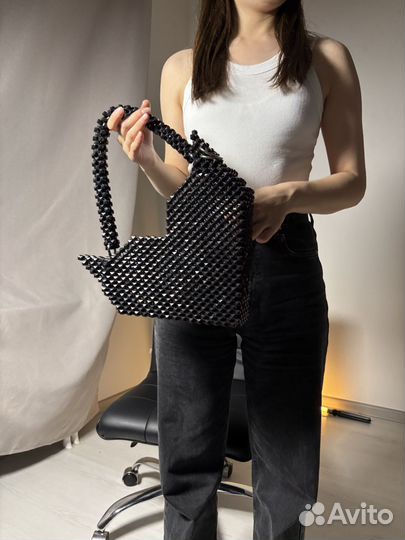 Сумка из бусин ручной работы
