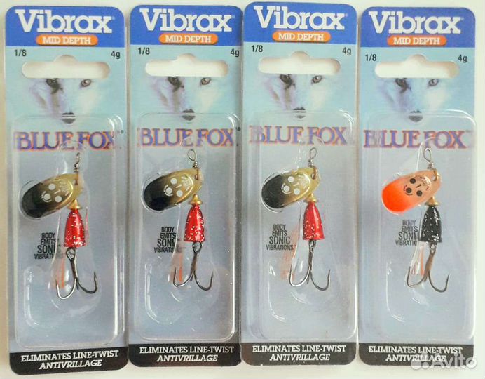 Блесны Blue Fox оригинал