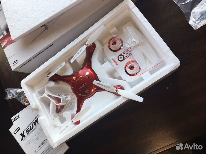 Квадрокоптер c камерой. Почта России