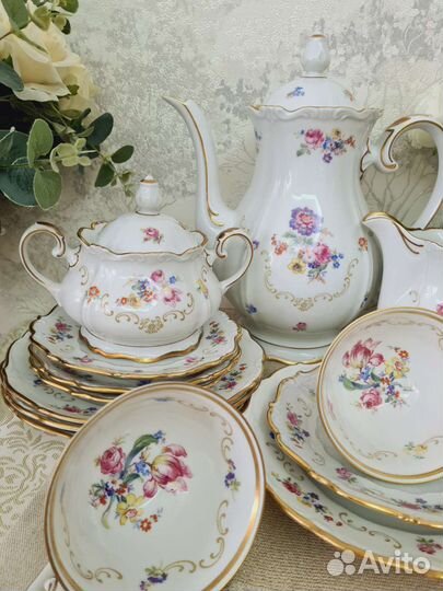 Сервиз чайный фарфор Германия