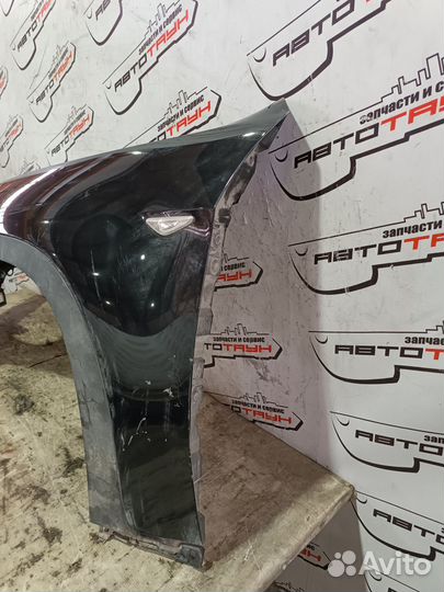 Крыло BMW X5 E70 51650430321 51657178395 переднее левое 1 модель пластик черный DY378