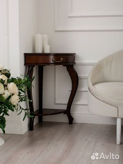 Консоль Угловая Элегант орех арт92835