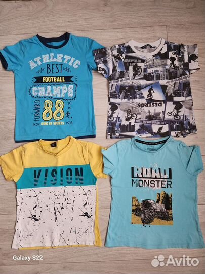 Вещи на мальчика пакетом, р-р 116