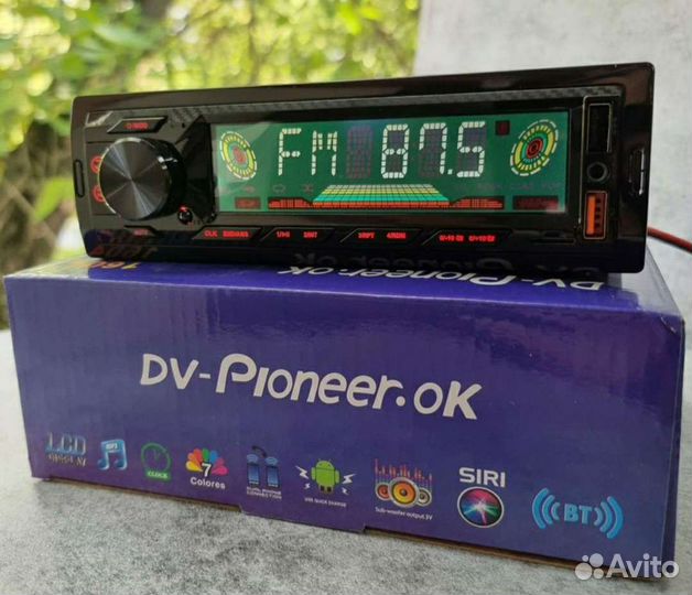 Магнитола pioneer с bluetooth и пульт