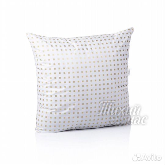 Подушка 68х68 см. наполнитель натуральный пух