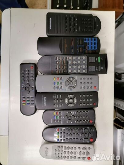 Пульты тв, DVD, спутник и др., много