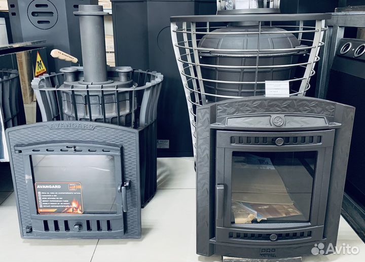 Печь дровяная для бани