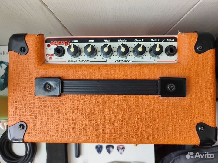 Электрогитара Fender Squier HSS +комб Orange +к-кт