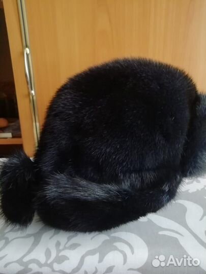 Шапка норковая женская