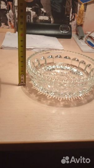 Хрустальная пепельница