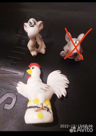 Фарфоровые и глиняные фигурки