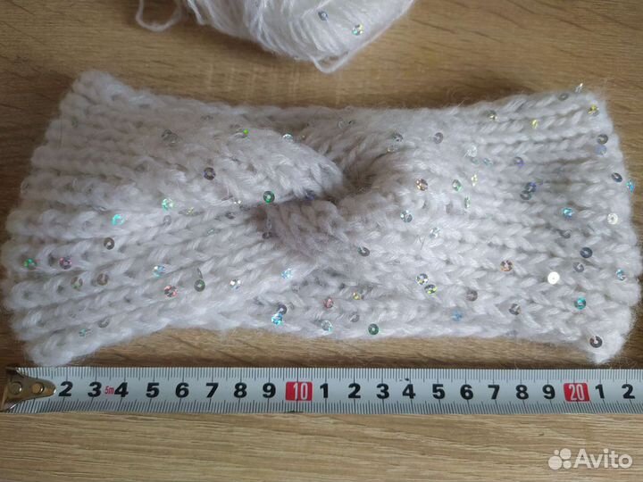 Повязка на голову. Свяжу на заказ Ручная работа