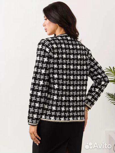 Жакет твидовый р. 48-50