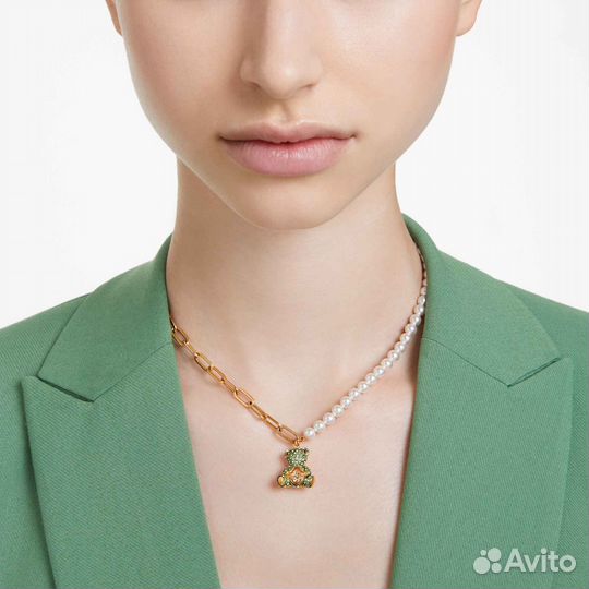 Оригинал Swarovski Колье с подвеской Teddy