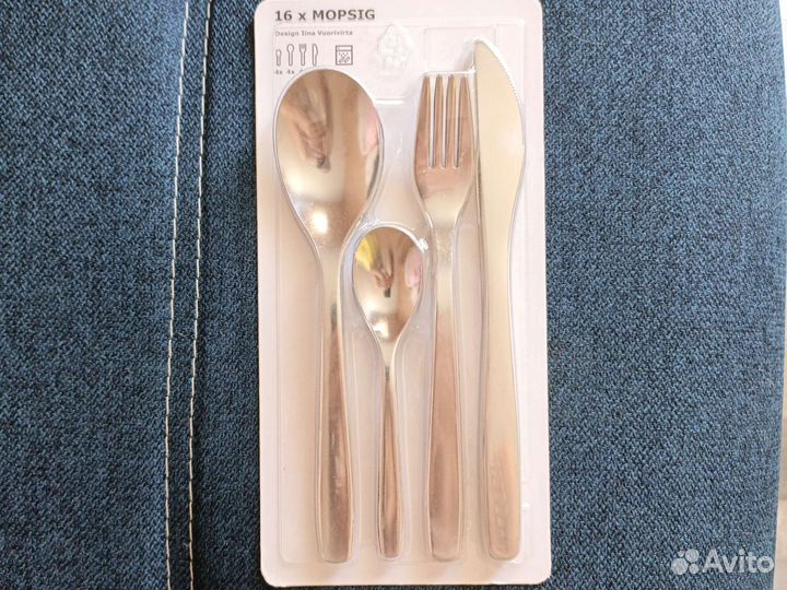 Набор столовых приборов IKEA mopsig