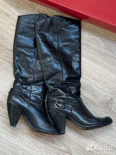 Сапоги женские натуральная кожа 38 Mascotte