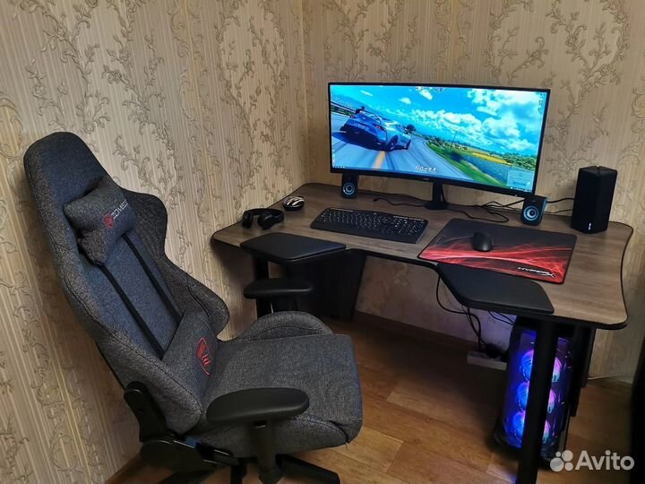 Стол компьютерный цвет Loft игровой