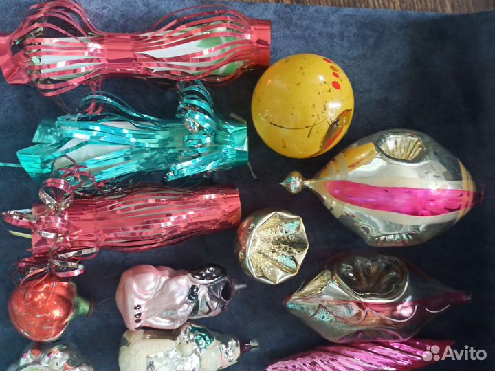 Елочные игрушки СССР в реставрацию