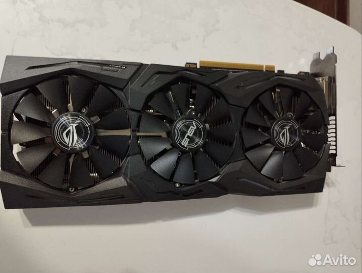 Видеокарта gtx 1060 6gb asus strix