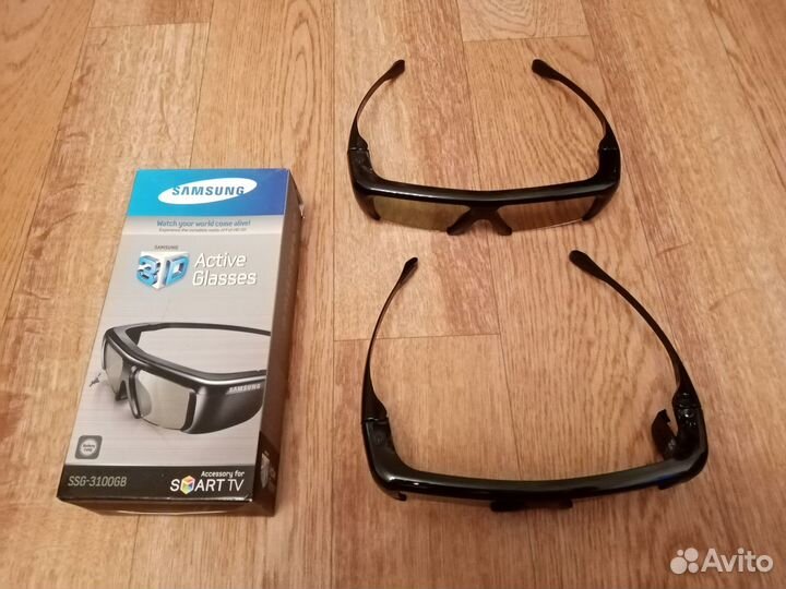 Активные 3D-очки для Smart TV SSG-3100GB черные