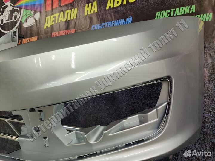 Бампер фольксваген поло 2015 все цвета передний