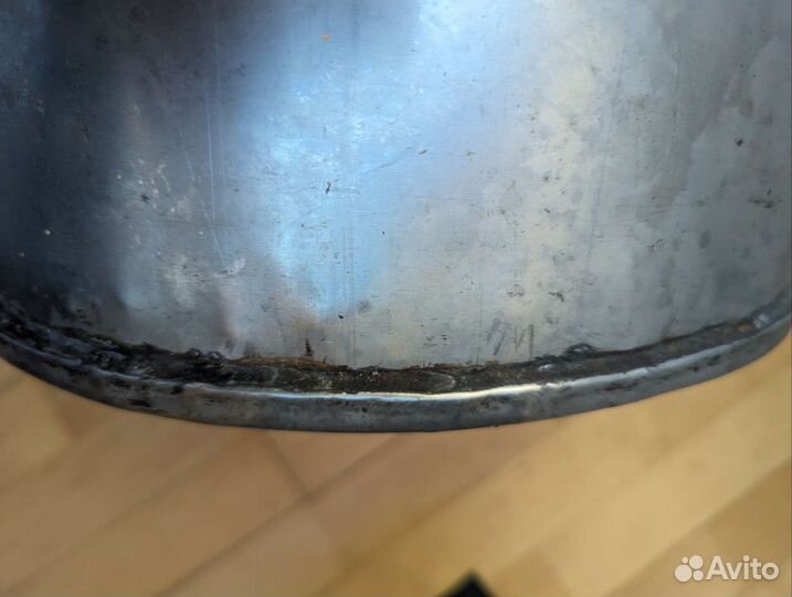 Таз самодельный из нержавейки