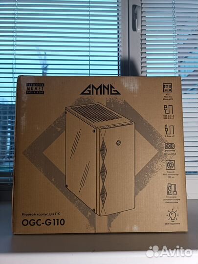 Корпус ATX gmng OGC-G110, Midi-Tower (Новый)