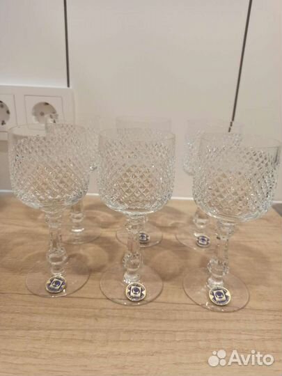 Хрустальные бокалы гдр