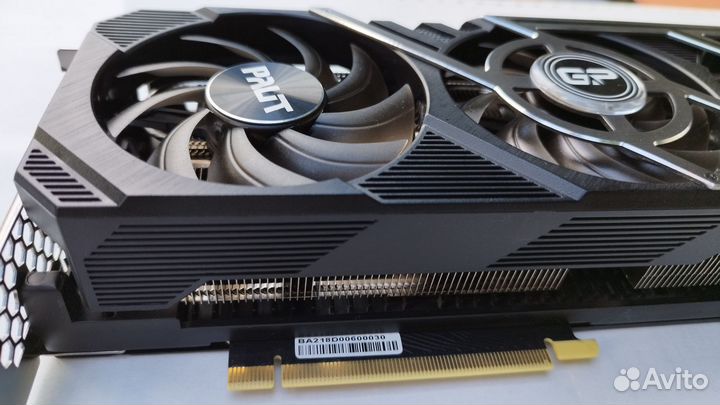 Игровая видеокарта Palit GeForce RTX 3070 Ti Gamin