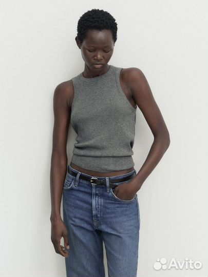 Кашемировый топ Massimo Dutti M