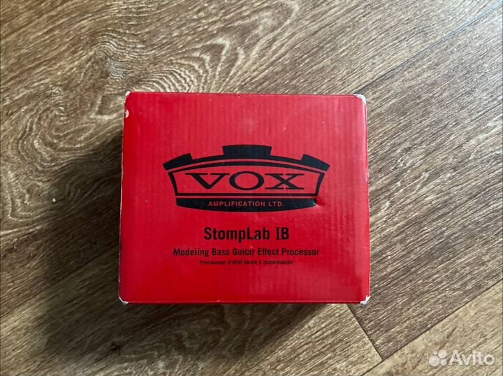 Басовый процессор VOX stomplab 1B