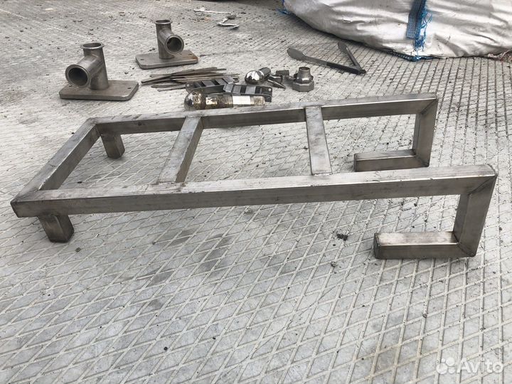 Лестница для бассейна нерж