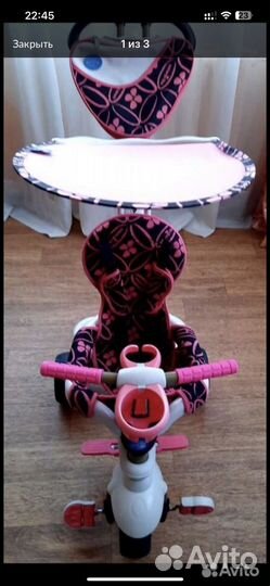 Детский трехколесный велосипед