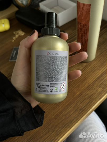 Davines сухой шампунь и спрей для блеска