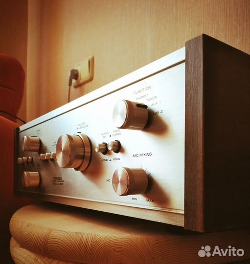 Японский винтажный усилитель Pioneer SA 620