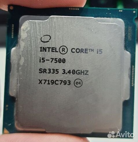 Процессор Intel Core i5 7500 сокет LGA 1151
