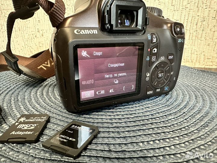 Зеркальный фотоаппарат canon eos 1100d