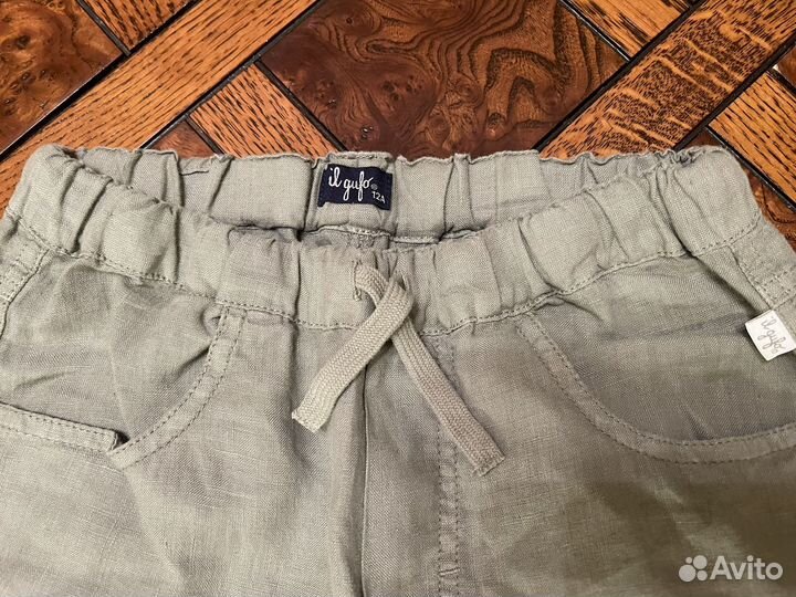 Il gufo Брюки льняные