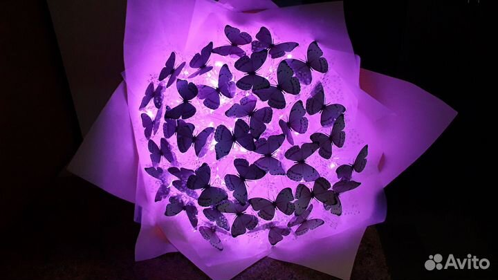 Букет из бабочек