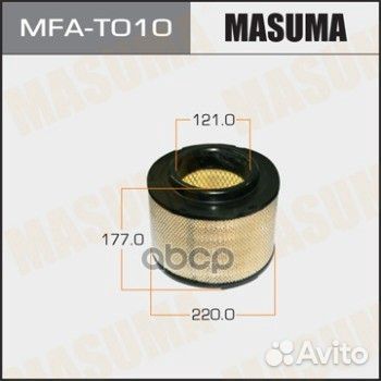 Mfat010 фильтр воздушный Toyota HiLux 2.5/3.0