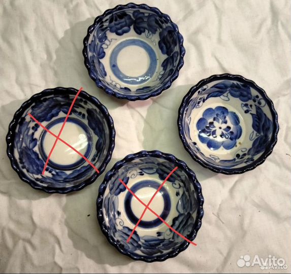 Розетки гжель